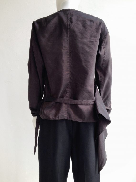vintage Dries Van Noten purple bomber jacket