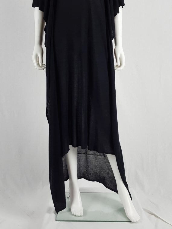 vaniitas vintage Maison Martin Margiela 1 black square maxi dress 145300
