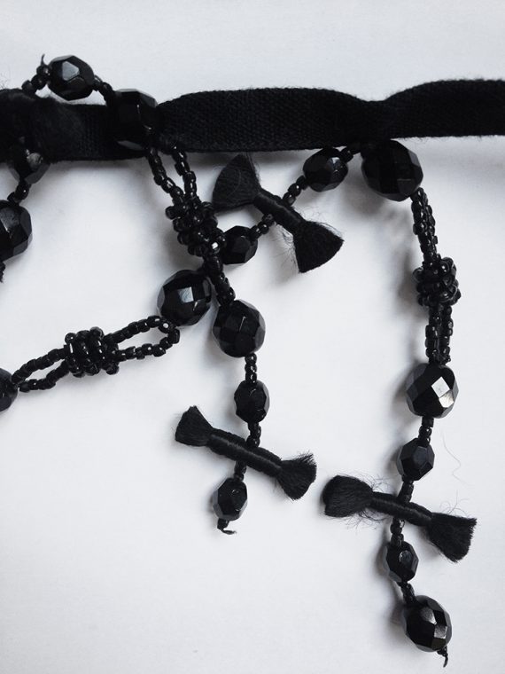 vintage Ann Demeulemeester rosary bracelet – F/W 2005