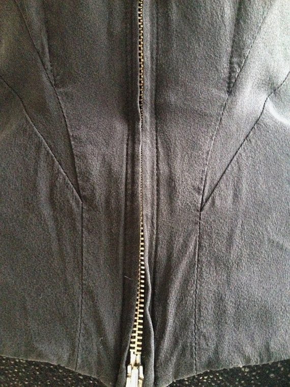 vintage Yohji Yamamoto black silk jacket