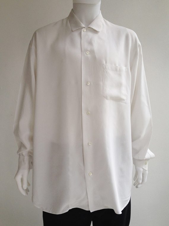 Gothic Yohji Yamamoto white shirt top1