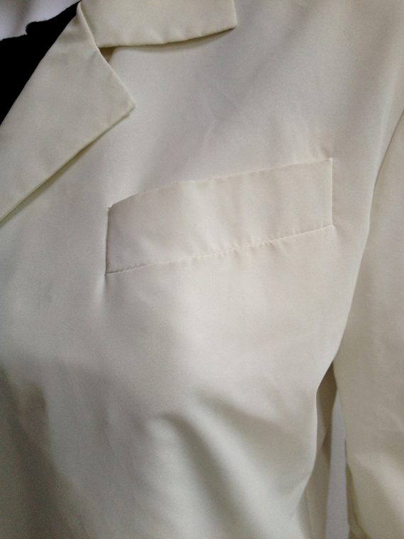 Helmut Lang archive white reflective jacket – fall 1994 -2497