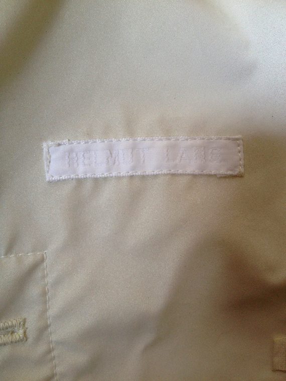 Helmut Lang archive white reflective jacket – fall 1994 -2504