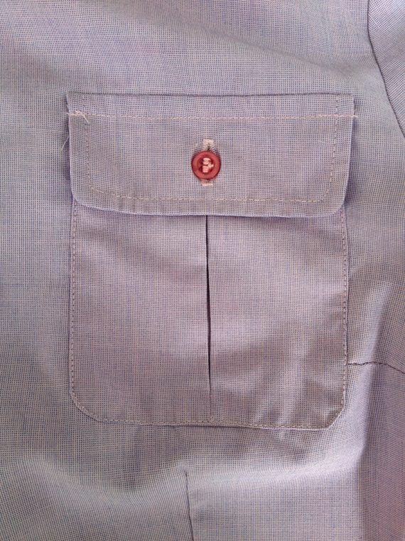 Maison Martin Margiela artisanal military shirt – fall 1995 -2152