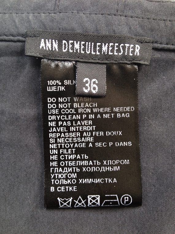 Ann Demeulemeester multi buckled skirt 5486