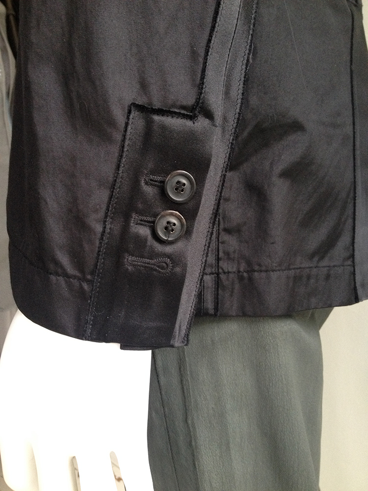 Maison Martin Margiela black blazer with outside seams — 2006 - V A N ...