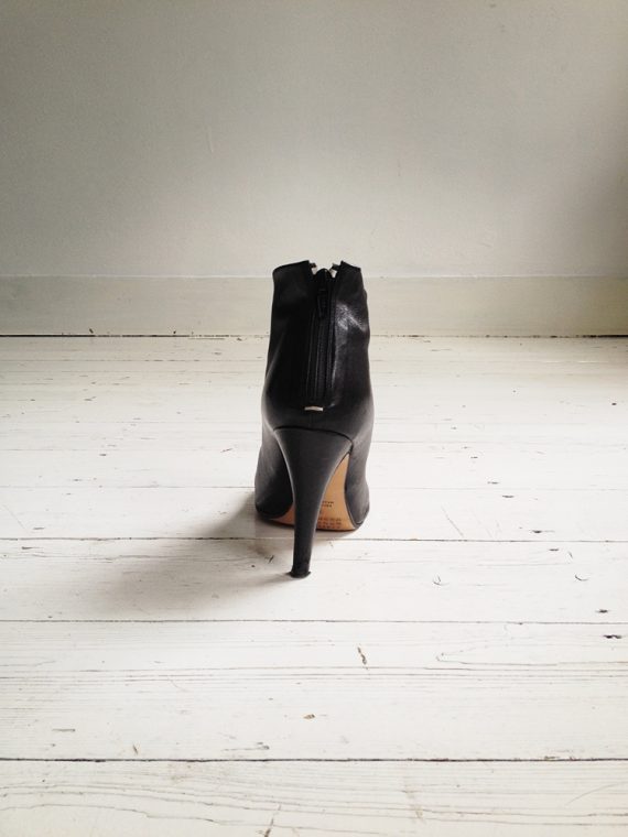 Maison Martin Margiela black tabi boots with stiletto heel 38 6625 copy
