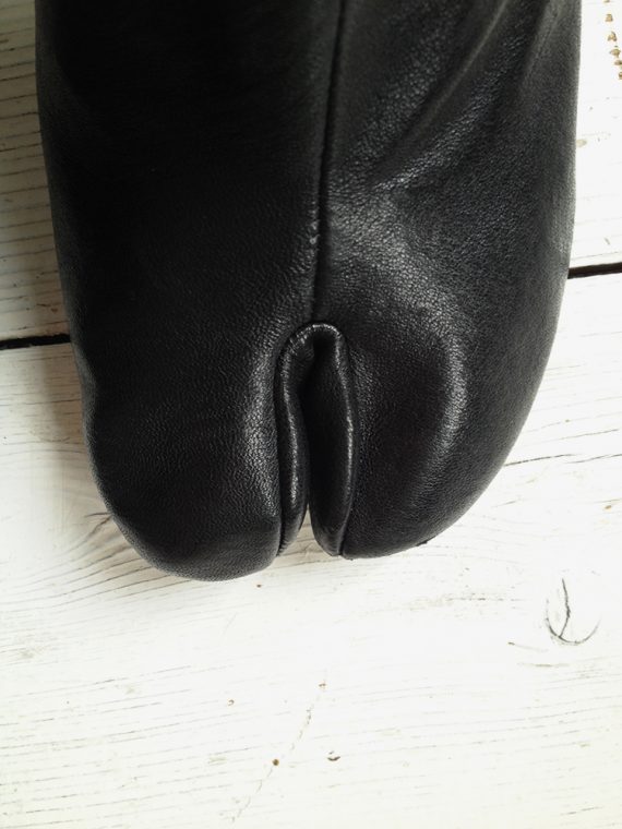 Maison Martin Margiela black tabi boots with stiletto heel 38 6647 copy