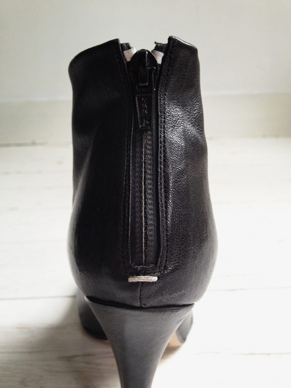 Maison Martin Margiela black tabi boots with stiletto heel 38 6650 copy