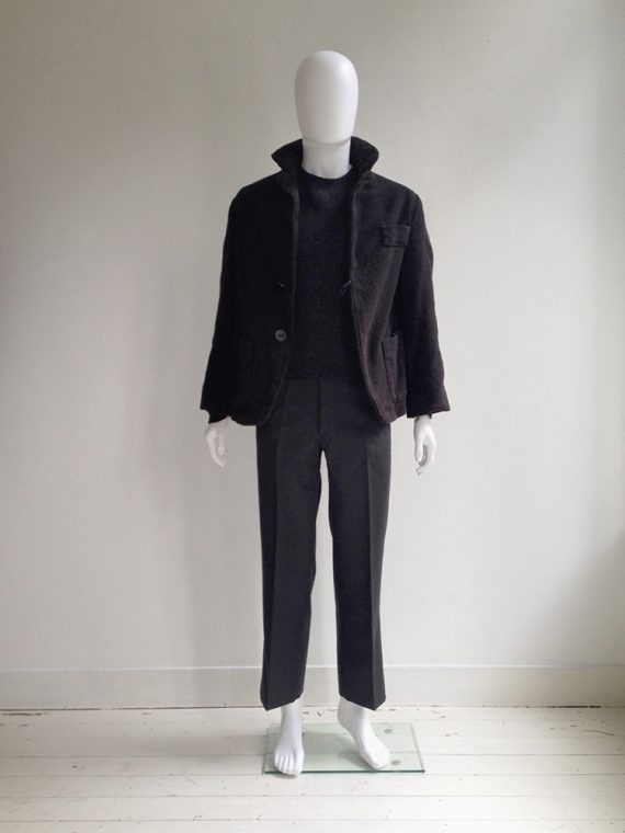 Maison Martin Margiela dark grey doll’s jacket — spring 1999 | shop at vaniitas.com