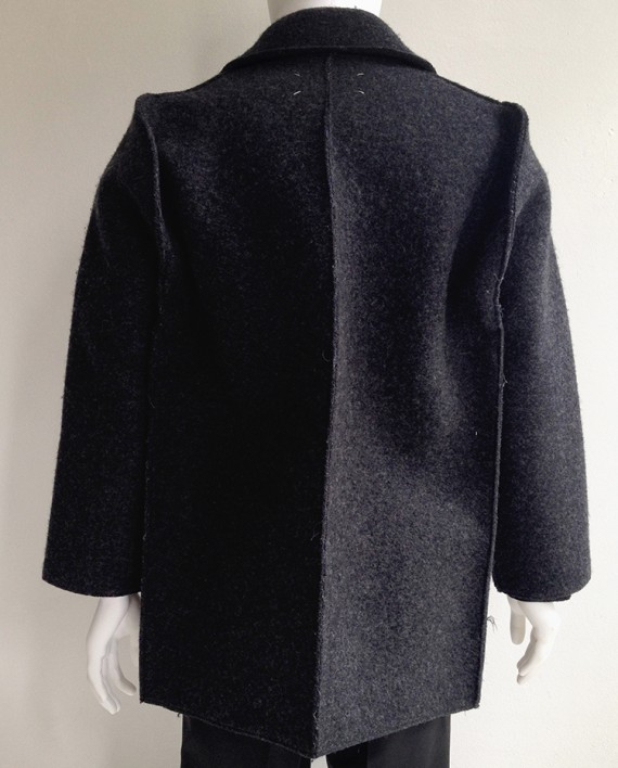 Maison Martin Margiela grey flat coat — spring 1998 | V A N II T A S