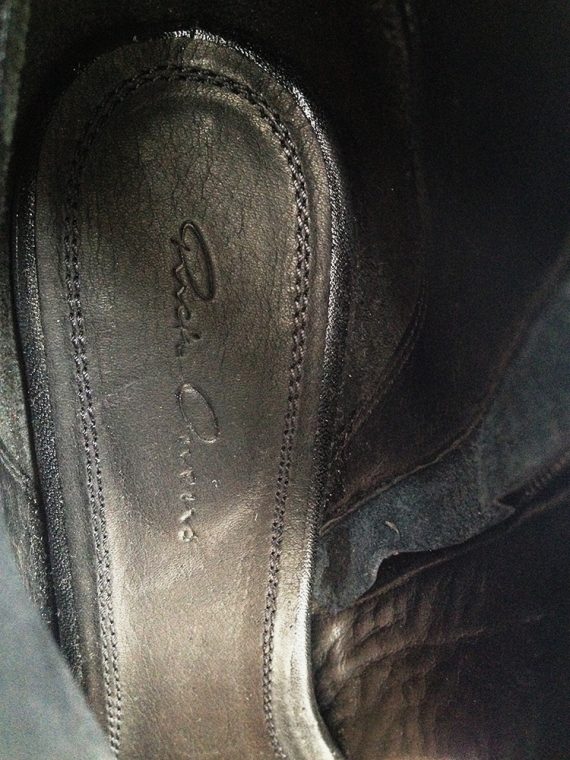 Rick Owens black spike cutout high heel sandal spring 2011 8184 copy