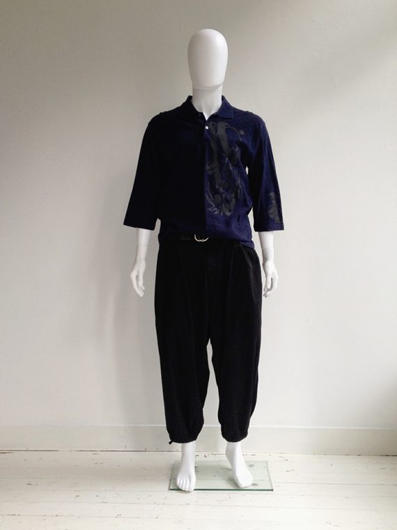 Yohji Yamamoto black harem trousers 71