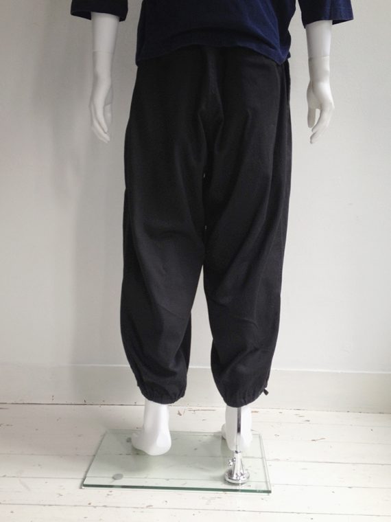 Yohji Yamamoto black harem trousers 73