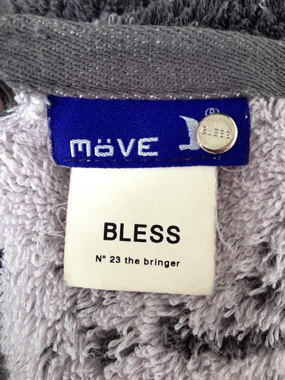 Bless n°23 -the bringer- grey towel bag 0931
