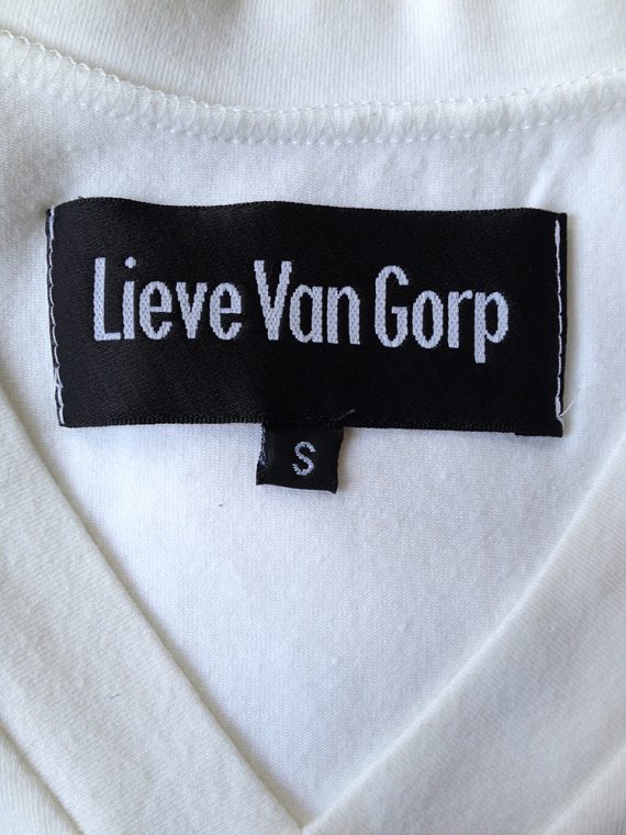 Lieve Van Gorp ‘First feeling for fashion’ t-shirt – spring 1999 3432