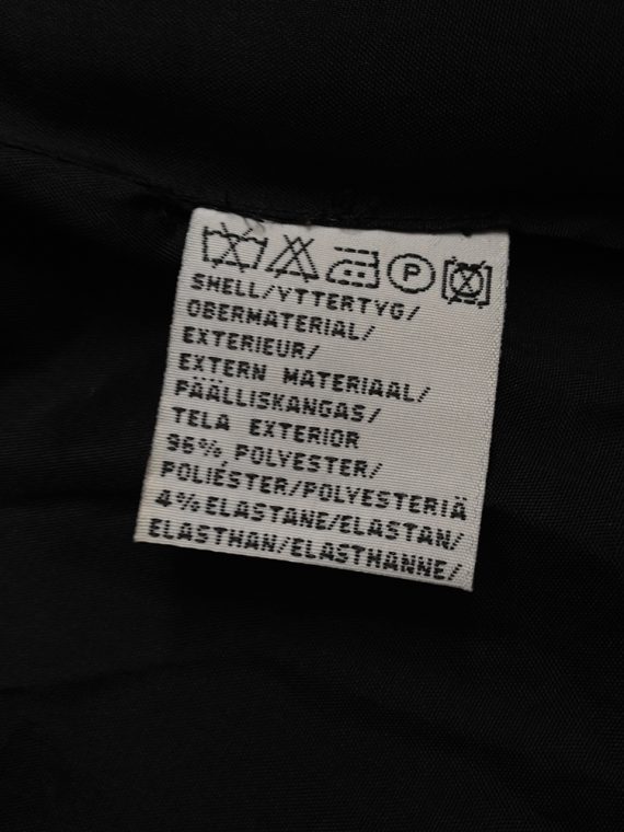 archive  Ann Demeulemeester black maxi coat — 90s