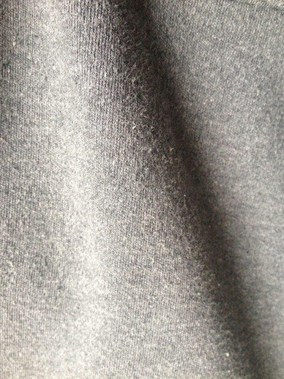 Yohji Yamamoto grey pocket jumper — 80s