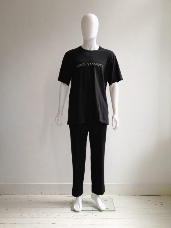 Yohji Yamamoto brand name t-shirt — 80s | shop at vaniitas.com