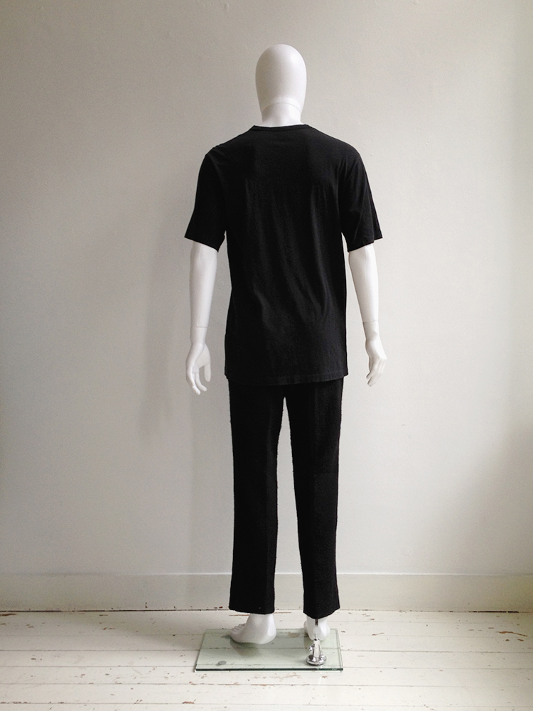 Yohji Yamamoto brand name t-shirt — 80s - V A N II T A S