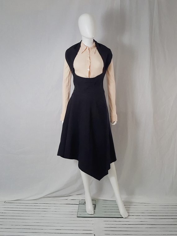 Comme Des garcons black halter dress 1987 archive piece 4408