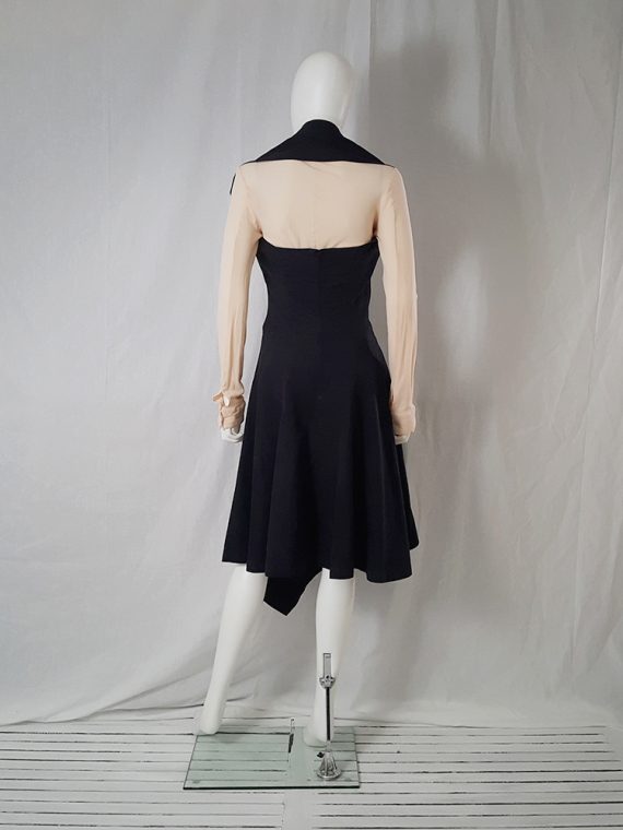Comme Des garcons black halter dress 1987 archive piece 4651