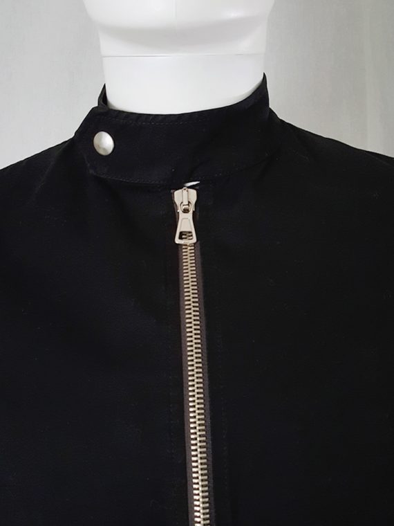 Maison Martin Margiela black zipper jacket mens 140116