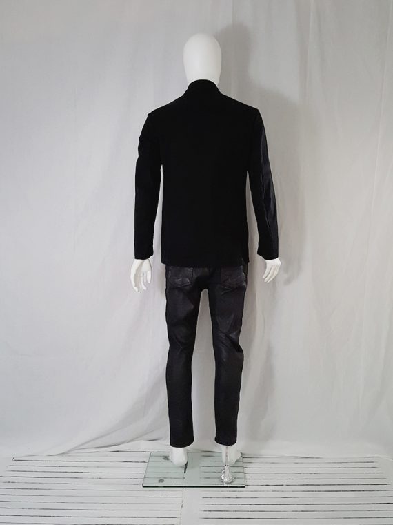 Maison Martin Margiela black zipper jacket mens 140413