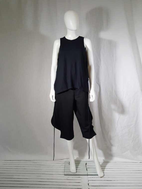 archive Ann Demeulemeester black jumper with extra armholes spring 1999 180154