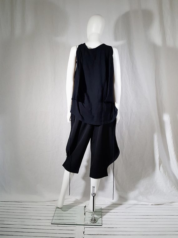 archive Ann Demeulemeester black jumper with extra armholes spring 1999 180340