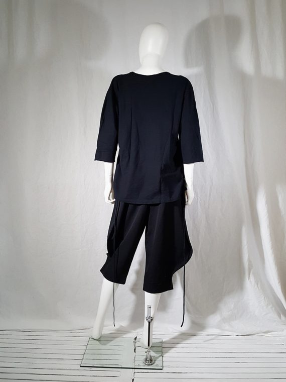 archive Ann Demeulemeester black jumper with extra armholes spring 1999 180434