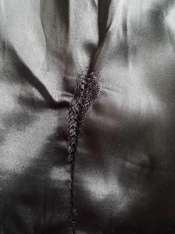 archival Ann Demeulemeester black draped shawl jacket fall 2006 114235