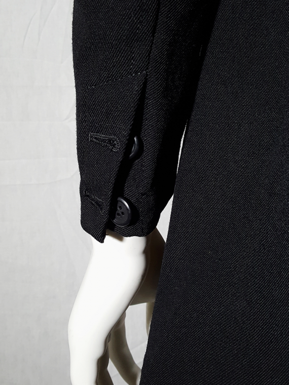 vintage Ys Men Yohji Yamamoto black blazer with long back 80S 145737