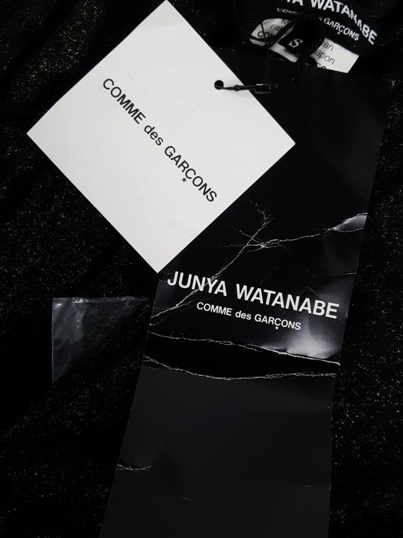 vaniitas vintage Junya Watanabe black gold deformed dress runway fall 2009 183516