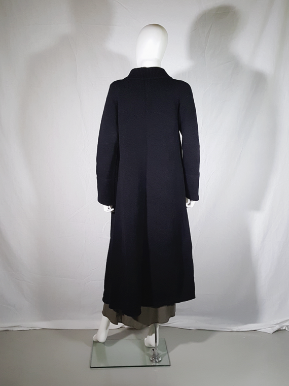 vintage Ys Yohji Yamamoto black maxi length cardigan 185847