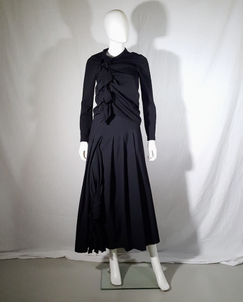 Comme des Garçons black halter dress — spring 1987 | V A N II T A S