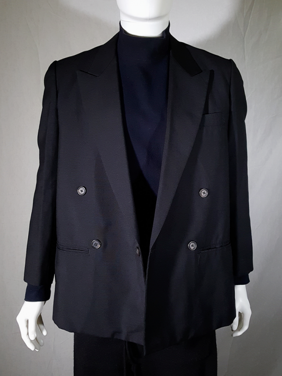 vintage LQ Ys for men double breasted blazer 184654