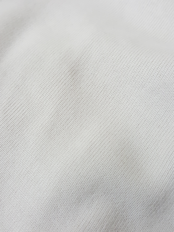 vintage mens Maison Martin Margiela replica white 1905 jersey sweatpants 182419(0)