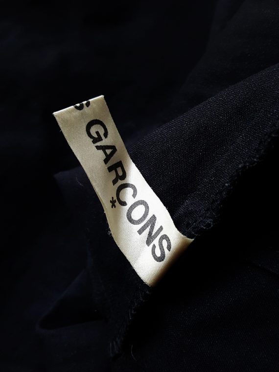 archive Comme des Garcons black dress with padded hips fall 1998 150557