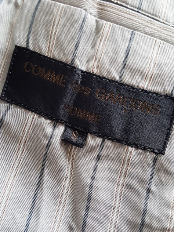 vintage Comme des Garcons Homme black belted blazer AD 1994 12321