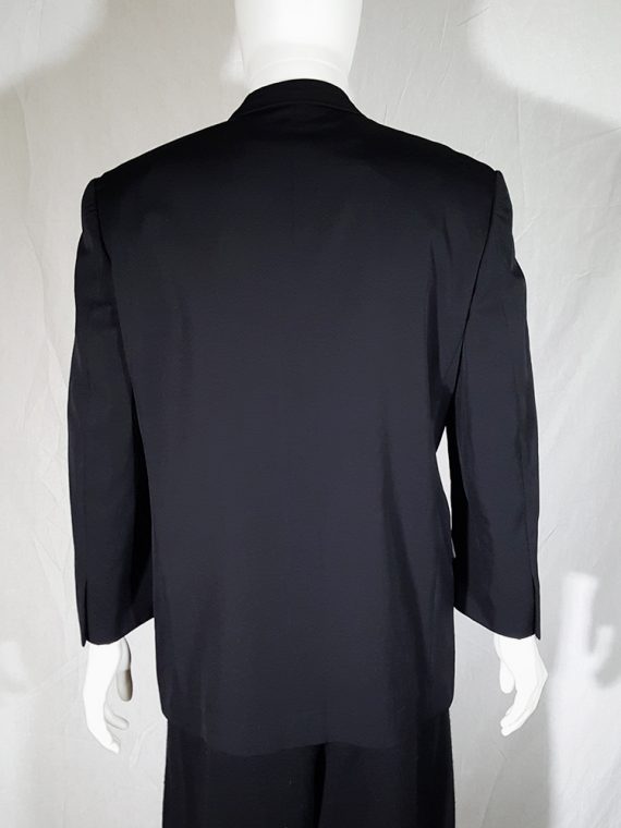 vintage Comme des Garcons Homme black belted blazer AD 1994 180538