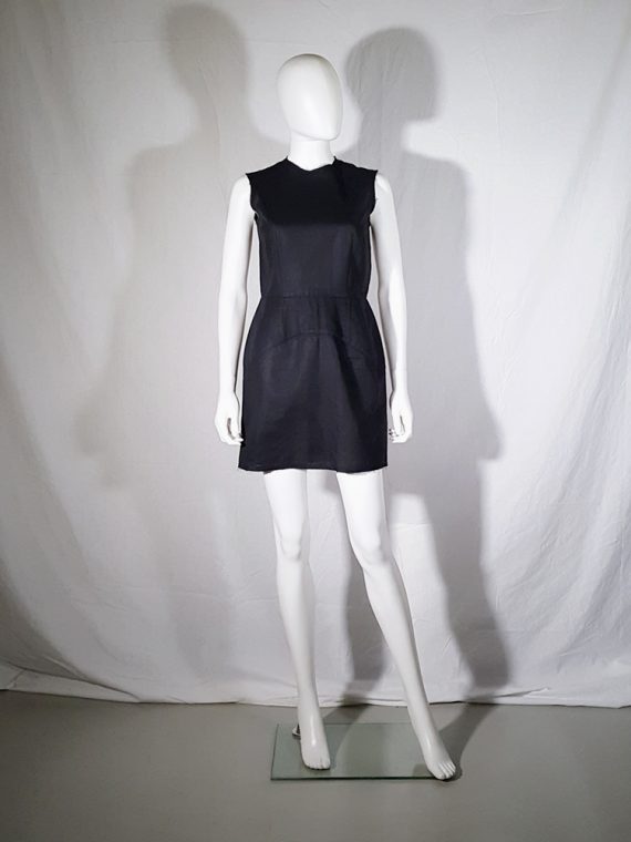 vintage Comme des Garcons black dress with padded hips fall 1998 182216
