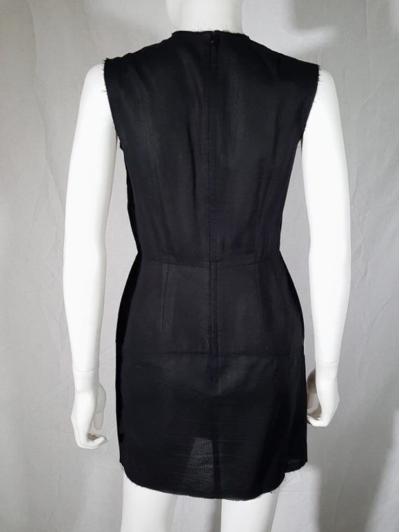 vintage Comme des Garcons black dress with padded hips fall 1998 182411