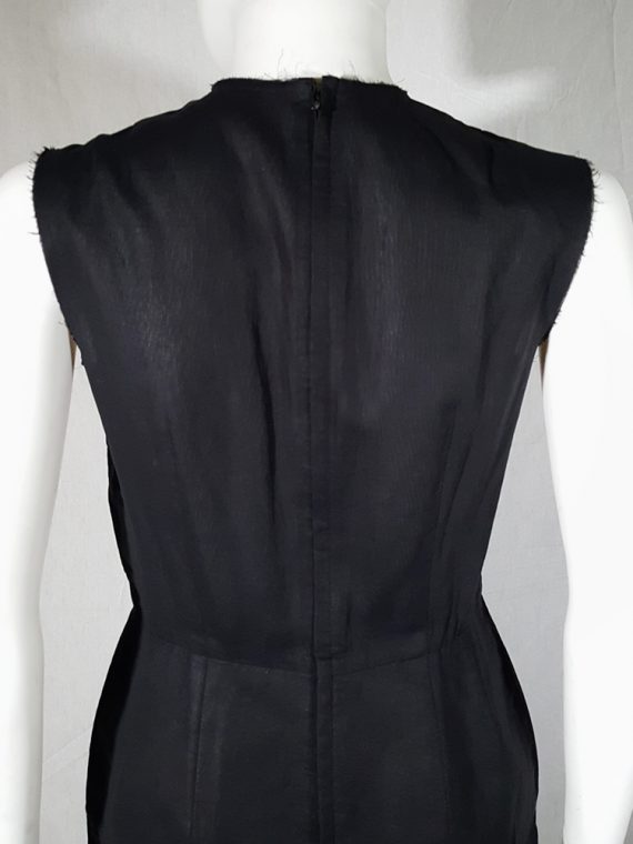 vintage Comme des Garcons black dress with padded hips fall 1998 182418