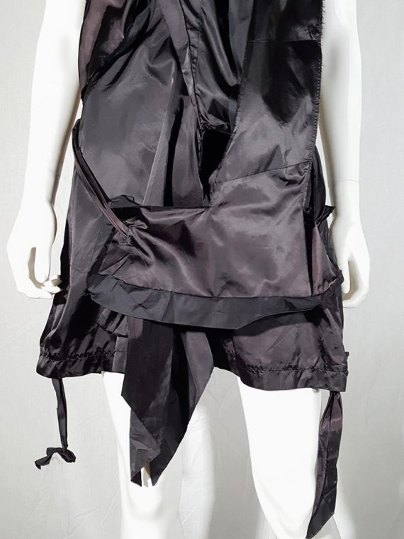 vintage Issey Miyake black dress with 3D block panels 181444