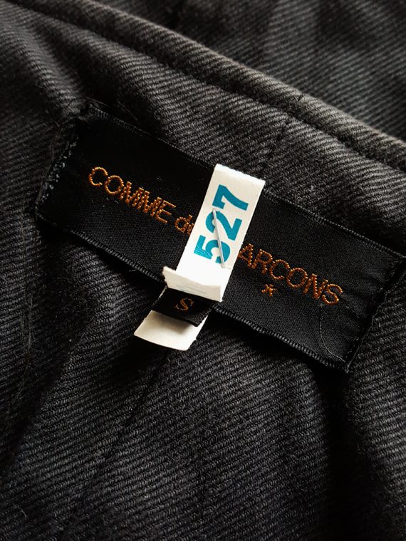 vintage Comme des Garçons black waistcoat spring 1987 121548_001