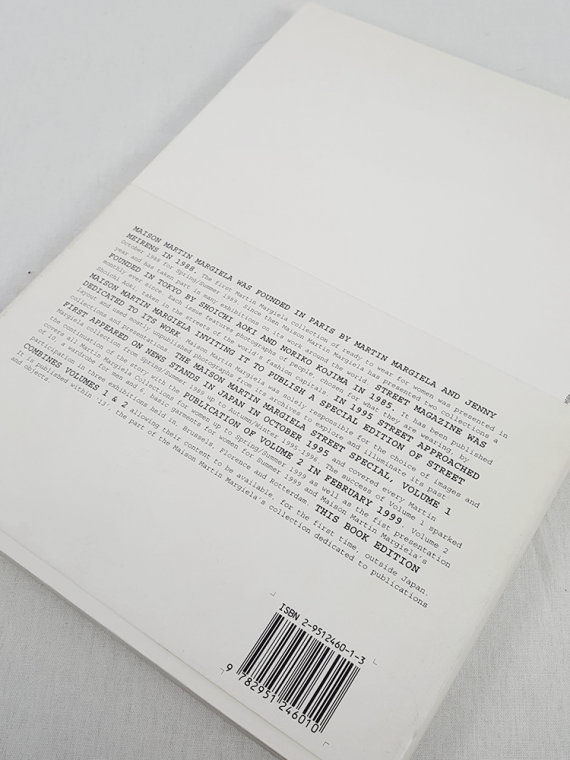 vintage Maison Martin Margiela 13 STREET book special edition volumes 1 and 2 november 1999 110626(0)