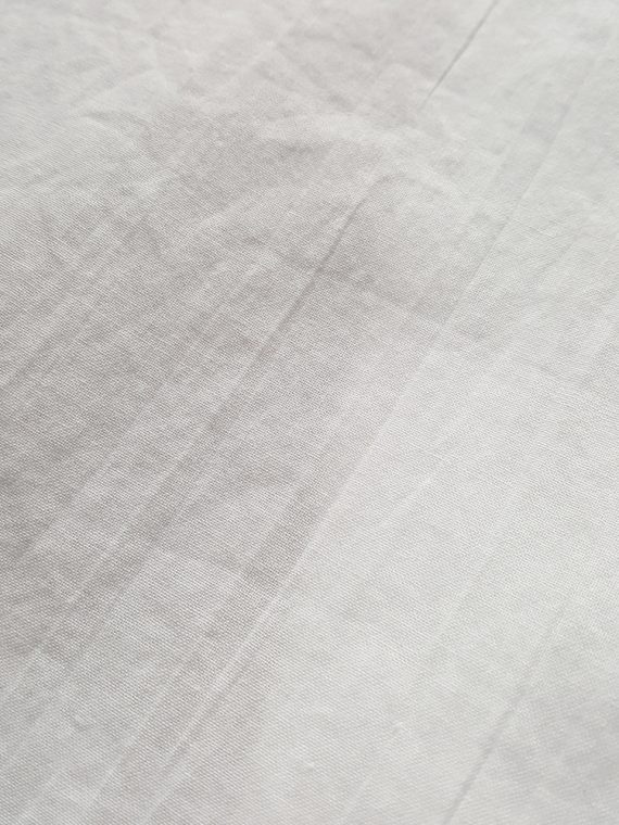vintage Ann Demeulemeester white sleeveless shirt with inside pocket 183606(0)