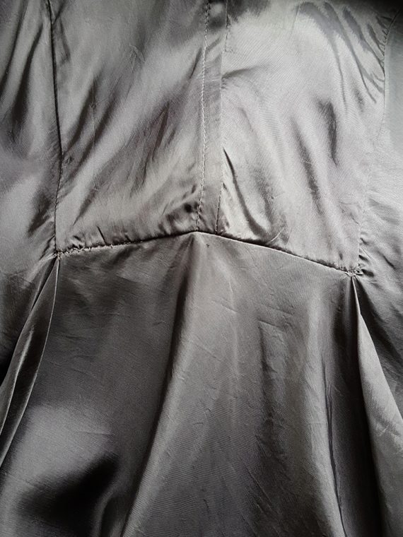 vintage Rick Owens VICIOUS brown asymmetric tunic or dress spring 2014 111356(0)