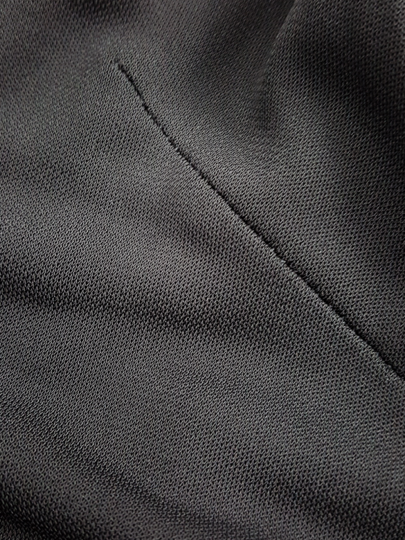 vintage Maison Martin Margiela black jumpsuit with draped back runway fall 2007 131717